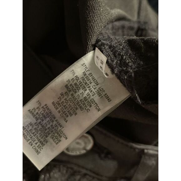 Elie Tahari Coated Skinny Jeans Women’s 28 Mixed Media Stretch‎ Black - Picture 4 of 7